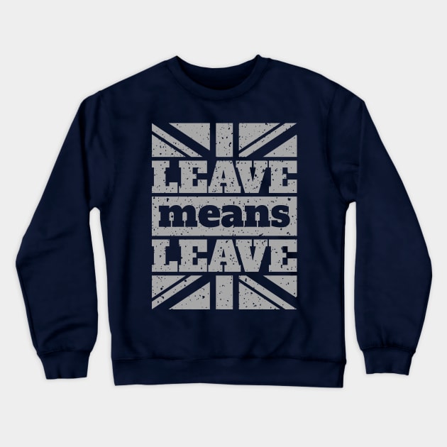 Brexit Crewneck Sweatshirt by Vitss